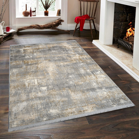 Kilimas (200 x 290) Conceptum Hypnose Notta 1107 - Pilka, smėlio spalvos, kremas