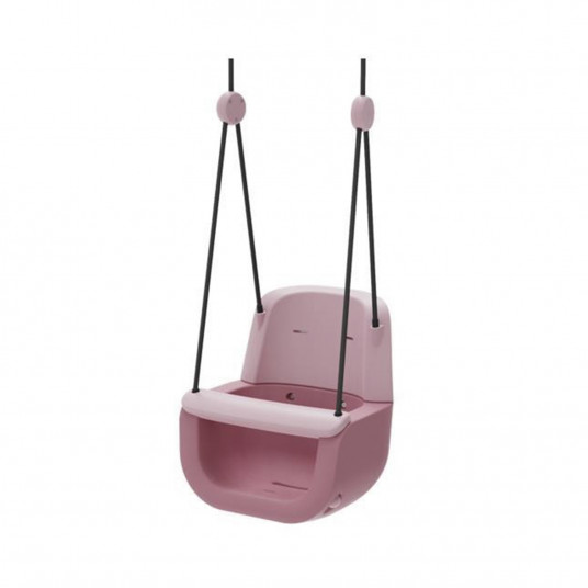 Ergonominės vaikiškos sūpynės 3in1, pastelinė rožinė
