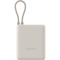 Išorinė baterija Xiaomi 33W Power Bank 10000 mAh USB-C with Integrated Cable Tan