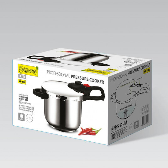 Slėginė viryklė 22 cm 6,0 l MAESTRO MR-2902