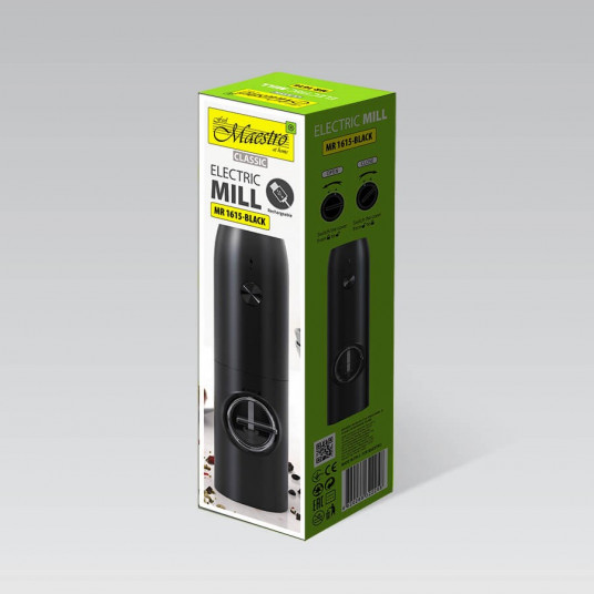 MAESTRO MR-1615-BLACK USB elektrinis šlifuoklis
