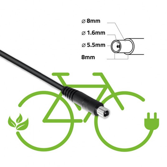 Charger for ebike XIAOMI 36V 42V 2A 8.0x8.0