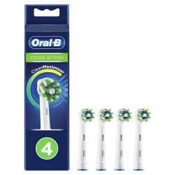 Dantų šepetėlio antgaliai Oral-B EB50-4 CrossAction