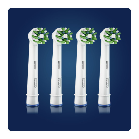 Dantų šepetėlio antgaliai Oral-B EB50-4 CrossAction