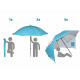 Chalkidiki Para Sole Beach Umbrella UPF 50+ for the Beach for the Garden SP0784