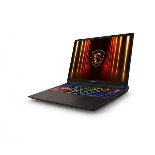 Nešiojamas kompiuteris MSI Vector 16 HX AI, 16 WQXGA, Intel Core Ultra 9, RAM 32GB, 1TB SSD, NVIDIA GeForce RTX 5070 Ti, Windows 11 Home, Grey A2XWHG-201NL