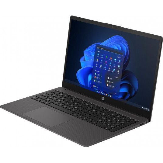 Nešiojamas kompiuteris HP 250 G10, 15.6 FHD, Intel I3-1315U, RAM 16GB, 256GB SSD, Windows 11 Home, Dark Ash Silver 9Y6X0AT/01