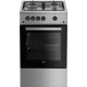 Dujinė viryklė su dujine orkaite Beko FSG52020FX