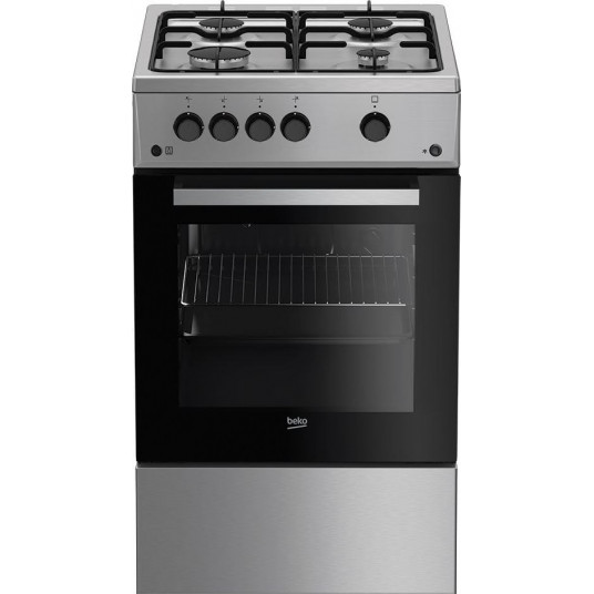 Dujinė viryklė su dujine orkaite Beko FSG52020FX