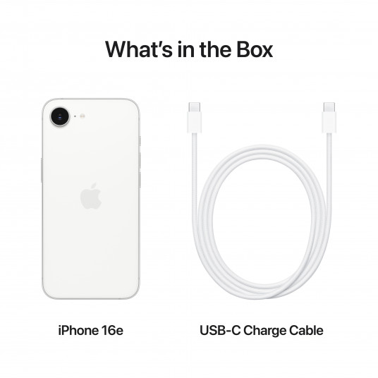 Telefonas Apple iPhone 16e 128GB White