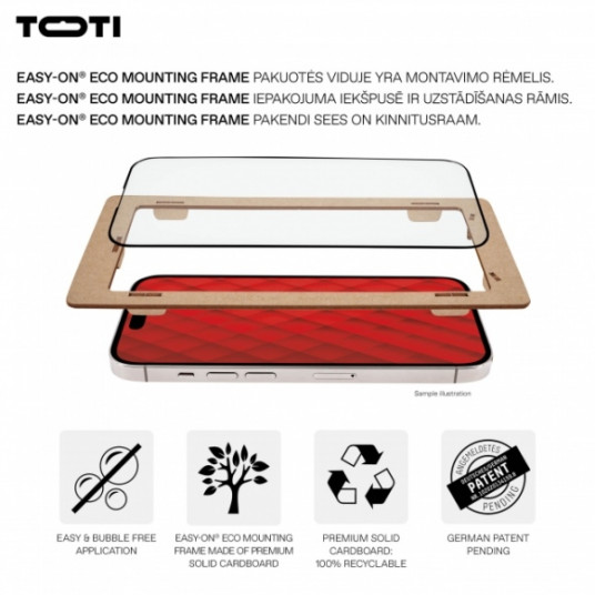 Ekrano apsauga Toti Premium Glass tinka Galaxy S24+