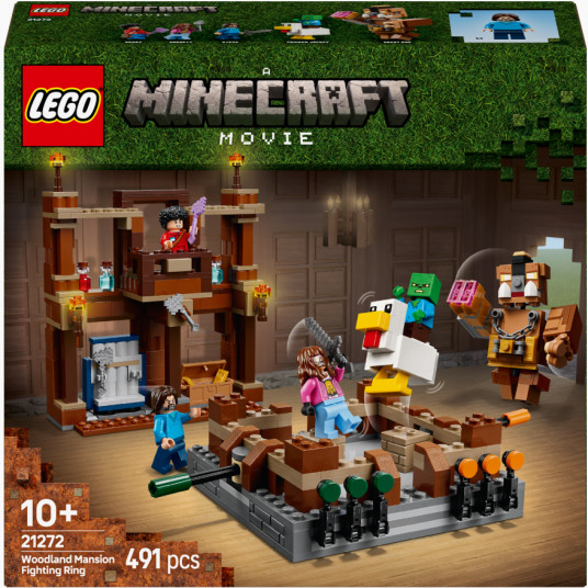 LEGO® 21272 Minecraft® Miško dvaro kovų ringas