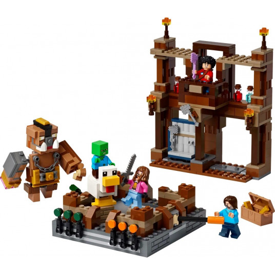LEGO® 21272 Minecraft® Miško dvaro kovų ringas