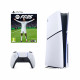 Žaidimų konsolė Sony Playstation 5 Slim (PS5) 1TB White + EA SPORTS FC 25 PS5 DISK