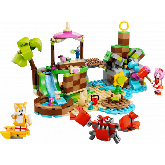 LEGO® 76992 Sonic the Hedgehog™ Amy gyvūnų gelbėjimo tarnybos sala