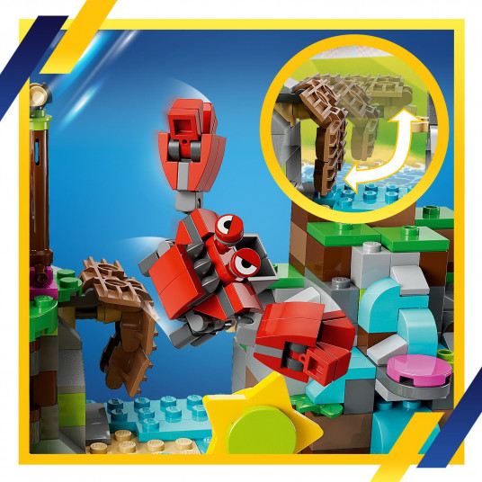 LEGO® 76992 Sonic the Hedgehog™ Amy gyvūnų gelbėjimo tarnybos sala