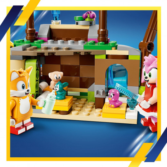 LEGO® 76992 Sonic the Hedgehog™ Amy gyvūnų gelbėjimo tarnybos sala
