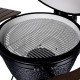 Kepsninė (Grilis) BIGGRILL Kamado Pro 23,5" juodas + daugiafunkcinė 2 zonų sistema + plieninis pelenų valymo įrankis + kepsninės uždangalas + keramikinis vištos laikiklis
