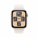 Išmanusis laikrodis Apple Watch SE GPS 44mm Starlight Aluminium Case with Starlight Sport Band - M/L (open box)
