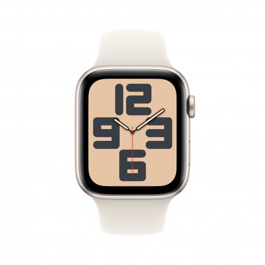 Išmanusis laikrodis Apple Watch SE GPS 44mm Starlight Aluminium Case with Starlight Sport Band - M/L (open box)