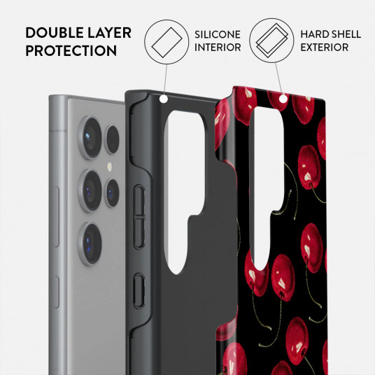 Dėklas Burga Samsung Galaxy S24 Ultra Cherrybomb Tough