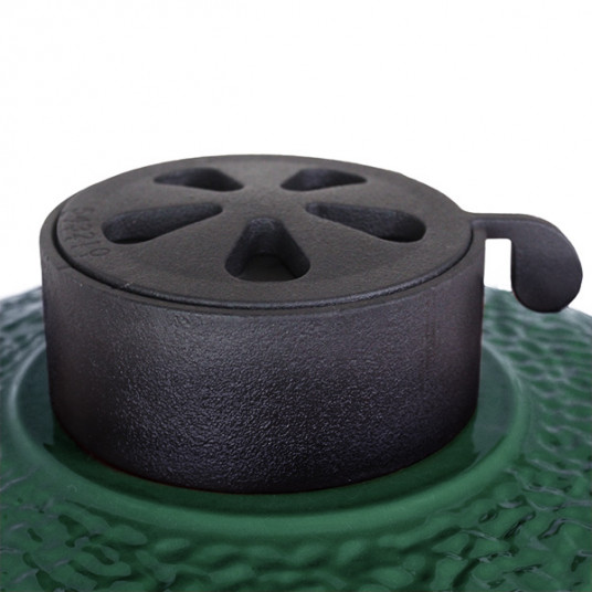 Kepsninė (Grilis) BIGGRILL Kamado Medium 21" žalias + daugiafunkcinė 2 zonų sistema + plieninis pelenų valymo įrankis + kepsninės uždangalas + keramikinis vištos laikiklis