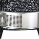 Kepsninė (Grilis) BIGGRILL Kamado Medium 21" juodas + daugiafunkcinė 2 zonų sistema + plieninis pelenų valymo įrankis + kepsninės uždangalas + keramikinis vištos laikiklis
