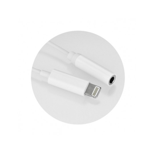 Lightning to 3.5mm Audio adapter White
