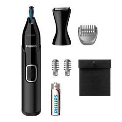 Philips 5000 Series NT5650 Nosies plaukų kirpimo mašinėlė, Juoda