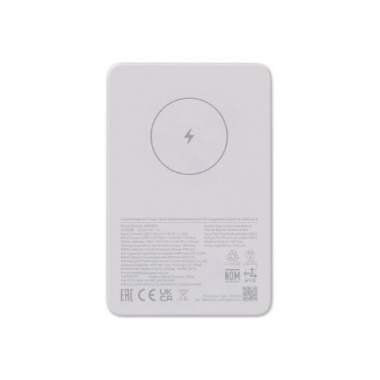 Išorinė baterija Xiaomi Magnetic Power Bank 5000mAh