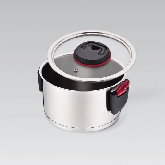 Puodas su atlenkiamomis ausytėmis + dangtelis MR-3530-18 2,3L