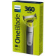 Philips OneBlade 360 QP2834/23 Veido ir kūno plaukų skustuvas / kirpimo mašinėlė, Grey/Lime