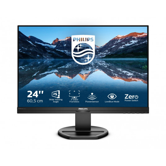 "61,1cm/24,1"" (1920x1200) Philips B Line 240B9 16:10 WUXGA IPS 4ms 75Hz HDMI DVI VGA DP Speaker Black"