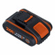 ŠAKŲ PJOVIMO ĮRENGINYS 20V 12CM, 1X2.0 AH ĮKROVIKLIS 2 A WORX
