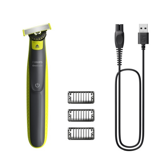 Philips OneBlade 360 QP2724/23 Barzdaskutė, Grey/Lime