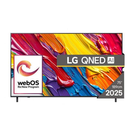 Televizorius LG 75QNED82A3B QNED 75" Smart