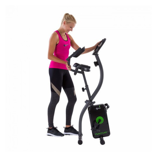 DVIRATIS TRENIRUOKLIS TUNTURI CARDIO FIT B25 X-BIKE SU NUGAROS ATRAMA