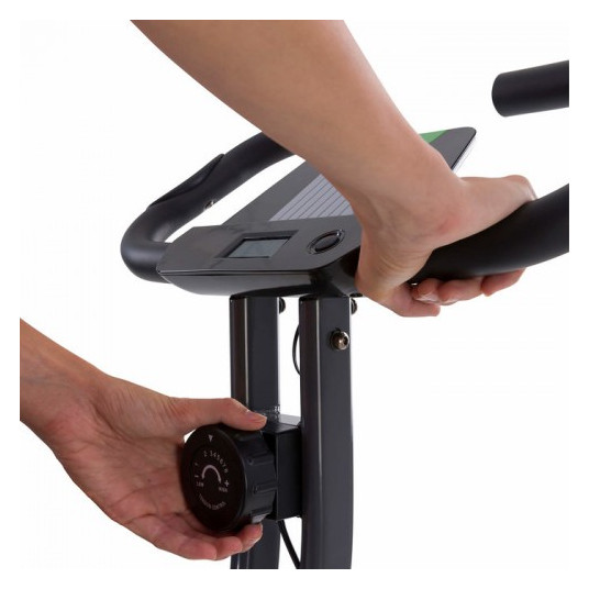 DVIRATIS TRENIRUOKLIS TUNTURI CARDIO FIT B25 X-BIKE SU NUGAROS ATRAMA