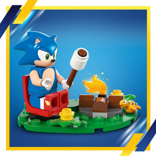 LEGO® 77001 Sonic Sonic kova prie laužo
