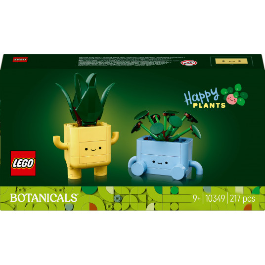 „LEGO® 10349 Botanicals“ linksmi augalai