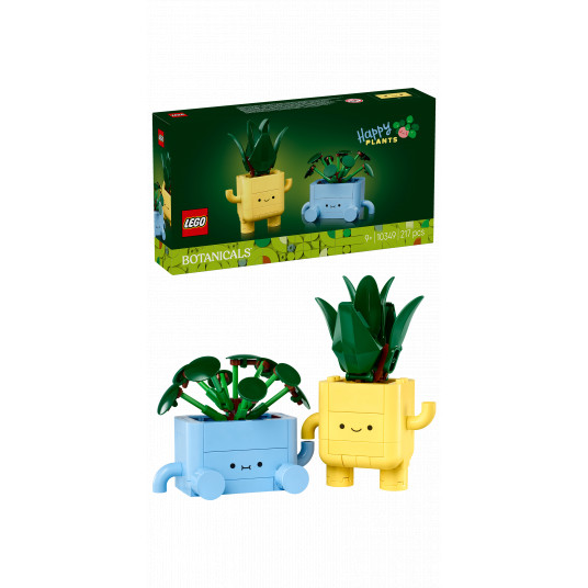 „LEGO® 10349 Botanicals“ linksmi augalai