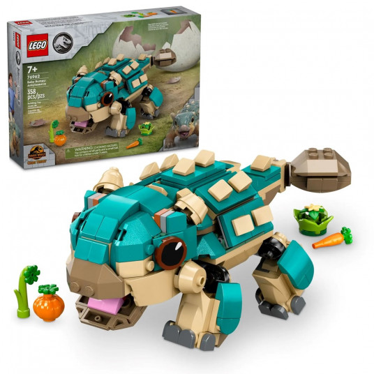 LEGO® 76962 Jurassic World™ Mažoji ankilozaurė Bumpy