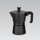 Maestro 3 puodelių kavos aparatas MR-1666-3-BLACK juodas