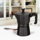 Maestro 3 puodelių kavos aparatas MR-1666-3-BLACK juodas