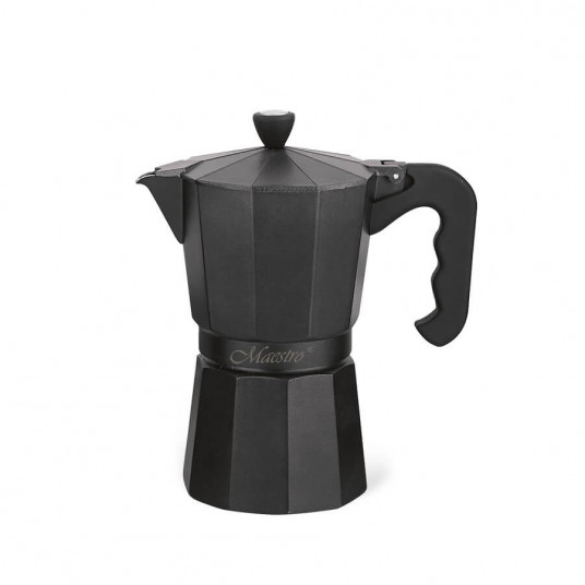 Maestro 6 puodelių kavos aparatas MR-1666-6-BLACK juodas