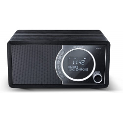 Sharp DR-450(BK) Digital Radio, FM/DAB/DAB+, Bluetooth 4.2, Alarm function, Midnight Black