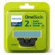 Philips OneBlade Anti-Friction blade QP225/50 Atsarginiai barzdaskutės peiliukai, Mėlyna/Žalia