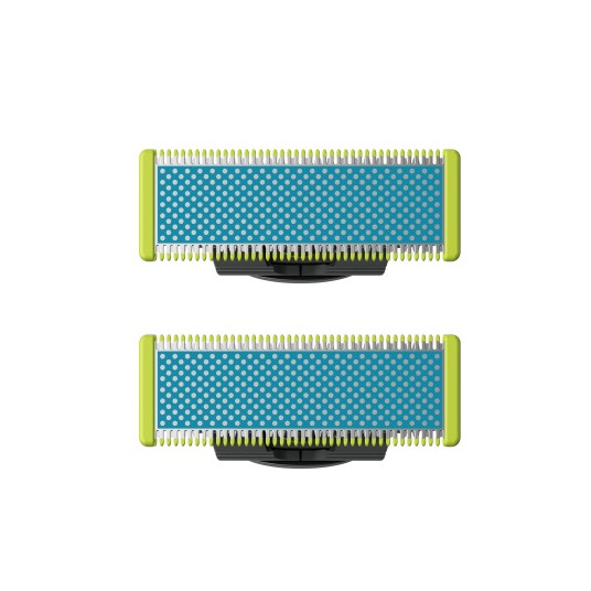 Philips OneBlade Anti-Friction blade QP225/50 Atsarginiai barzdaskutės peiliukai, Mėlyna/Žalia