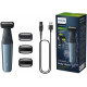 Philips Bodygroom 3000 Series BG3027/05 Kūno plaukų skustuvas / kirpimo mašinėlė, Juoda/Mėlyna