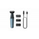 Philips Bodygroom 3000 Series BG3027/05 Kūno plaukų skustuvas / kirpimo mašinėlė, Juoda/Mėlyna